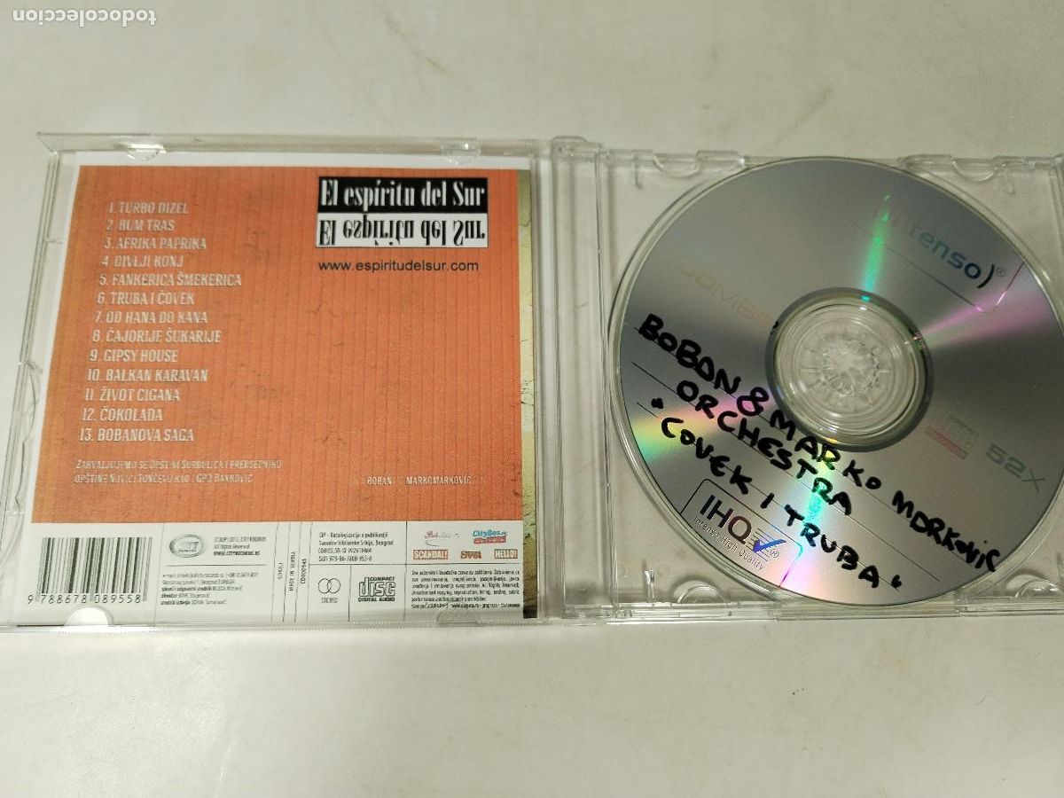 CDs de m&uacute;sica: BOBAN & MARKO MARKOVIC ORCHESTRA - CD - C115 - Foto 2