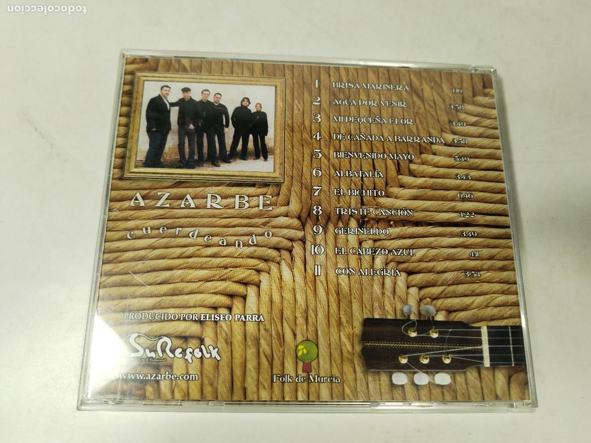 CDs de m&uacute;sica: AZARBE - CUERDEANDO - CD - C115 - Foto 2