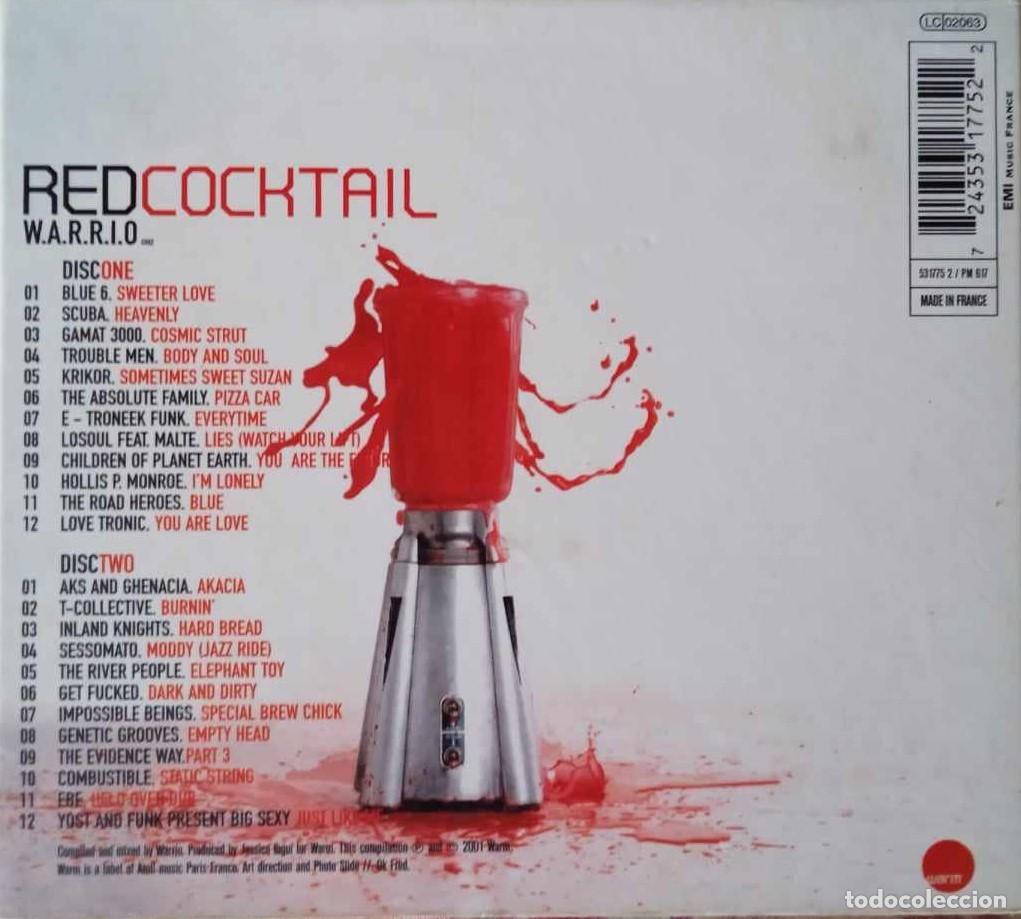 CDs de m&uacute;sica: WARRIO - RED COCKTAIL - 2001 - 2 CD - Foto 3