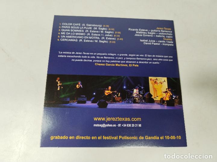 CDs de m&uacute;sica: jerez texas - live 2010 - CD - C115 - Foto 2