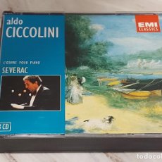 CDs de Música: ALDO CICCOLINI / DÉODAT DE SÉVERAC / L'OUVRE POUR PIANO / BOX 3 CDS DE LUJO