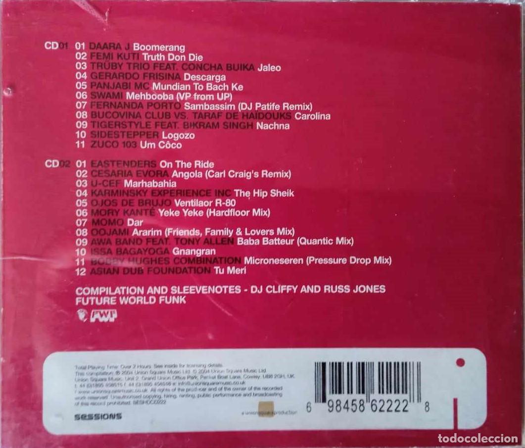 CDs de m&uacute;sica: WORLD BEAT SESSIONS - 2004 - 2 CD - Foto 2