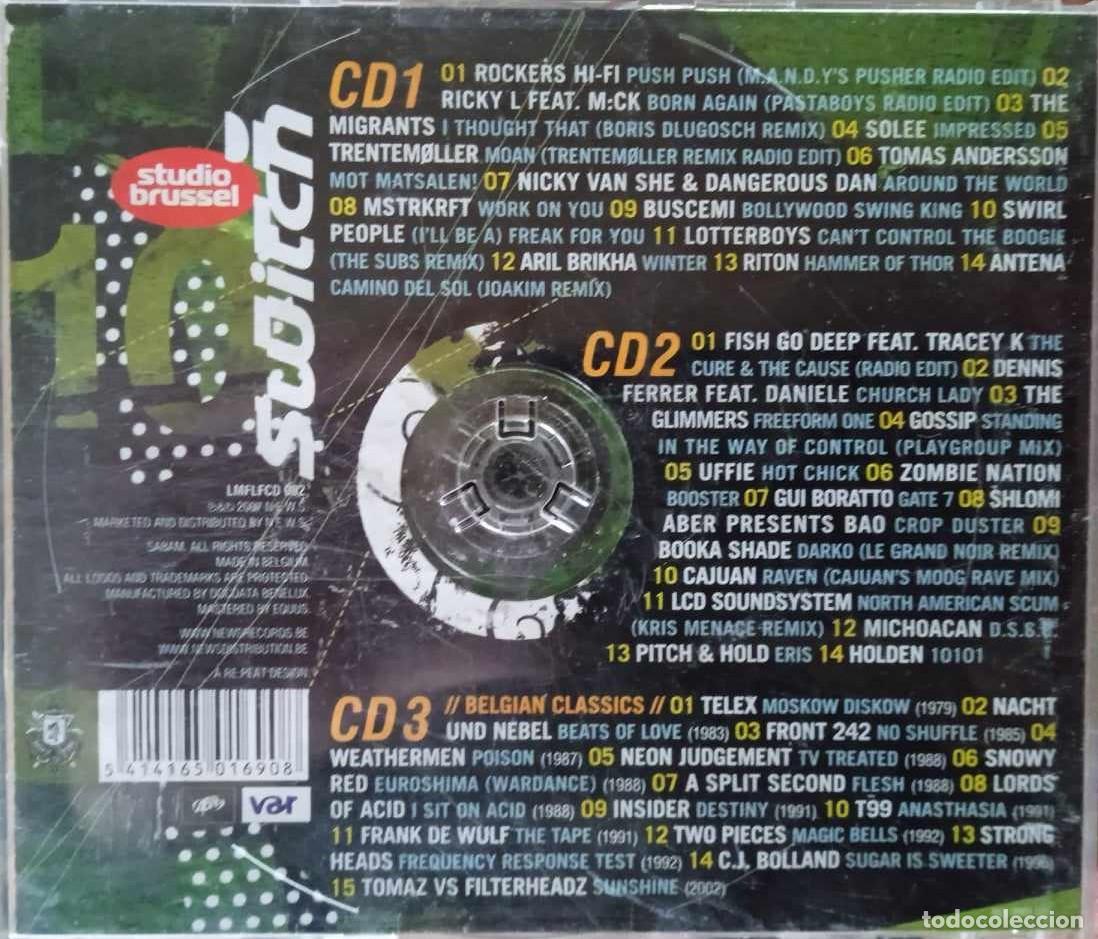 CDs de m&uacute;sica: SWITCH 10 - 2007 - 3 CD - Foto 2