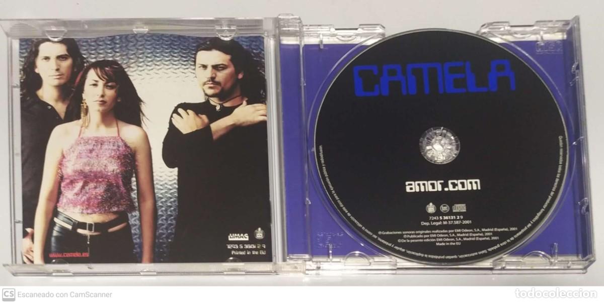 CDs de m&uacute;sica: CAMELA (AMOR.COM) CD 2001 - Foto 3