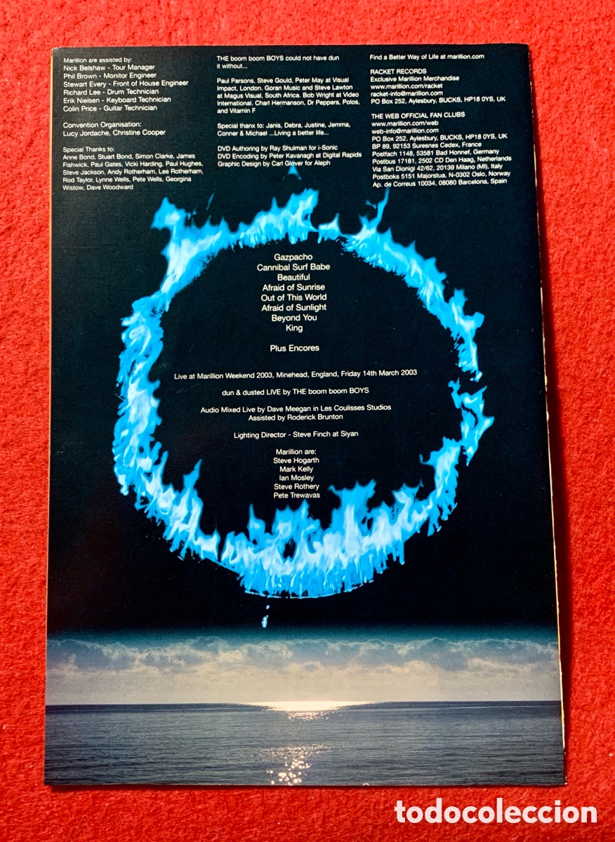 CDs de m&uacute;sica: Marillion &ndash; Before First Light (Afraid Of Sunlight Live 2003) - Foto 6