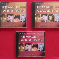 CDs de Música: THE GREATEST FEMALE VOCALISTS VOLS. 1, 2 Y 3 (3 CD)