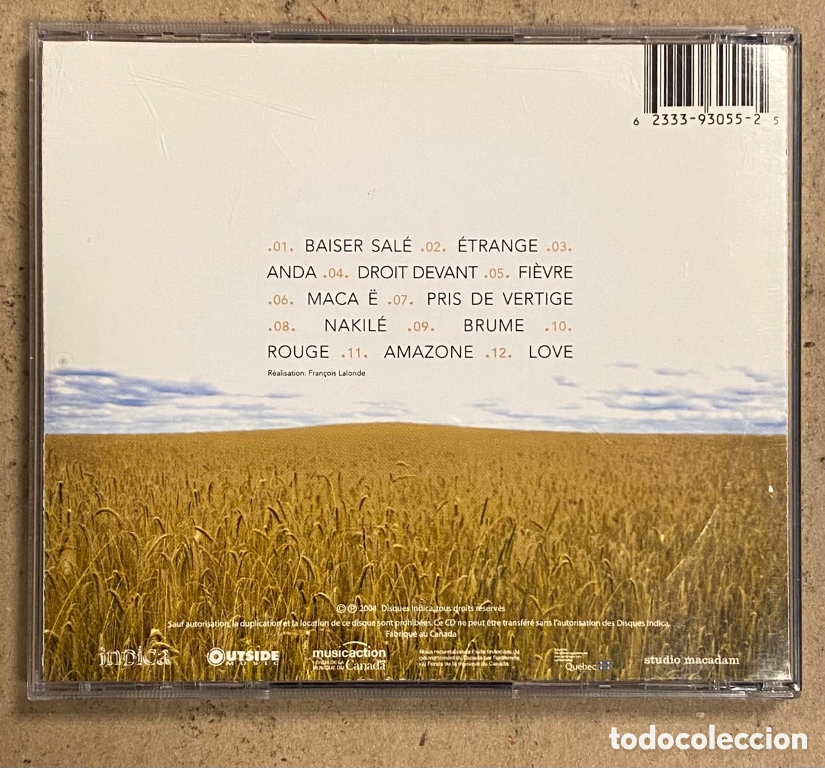 CDs de m&uacute;sica: CD. DOBACARACOL &ldquo;SOLEY&rdquo; (INDICA RECORDS 2004). - Foto 2