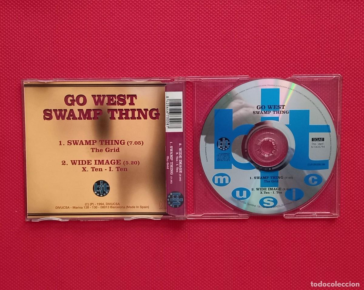 CDs de m&uacute;sica: GO WEST - SWAMP THING CD MAXI - Foto 2