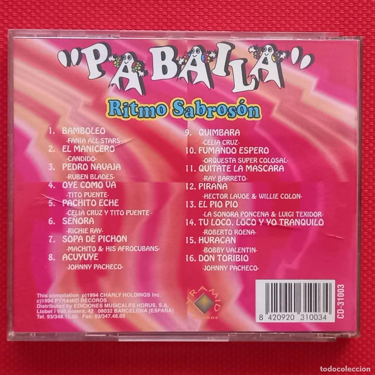 CDs de m&uacute;sica: PA BAILA. RITMO SABROS&Oacute;N. - Foto 2