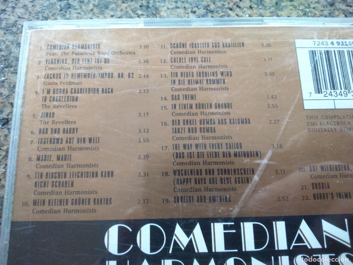 CDs de m&uacute;sica: CD -- COMEDIAN HARMONISTS -- - Foto 2