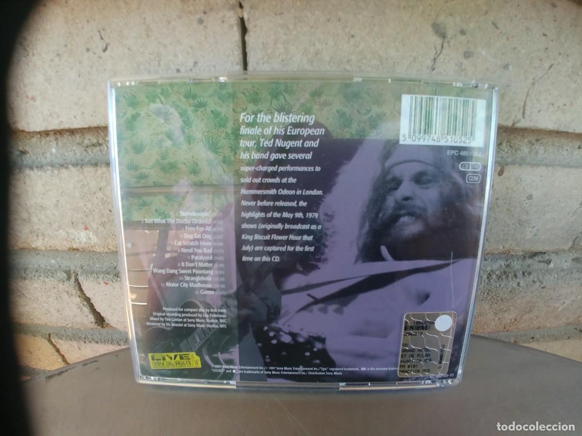 CDs de m&uacute;sica: TED NUGENT-CD LIVE AT HAMMERSMITH 79 - Foto 3