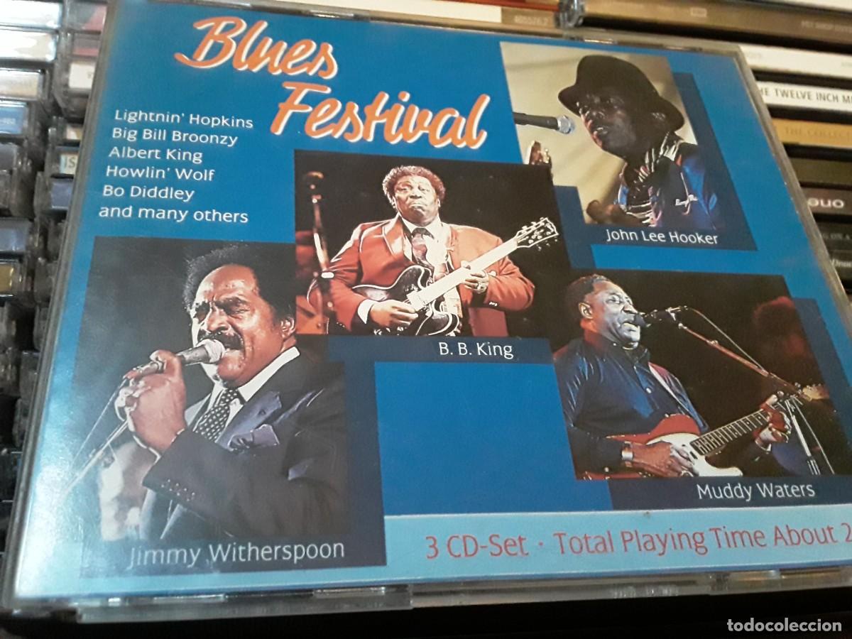 CDs de m&uacute;sica: Various &lrm;&ndash; Blues Festival - 3cd - Foto 1