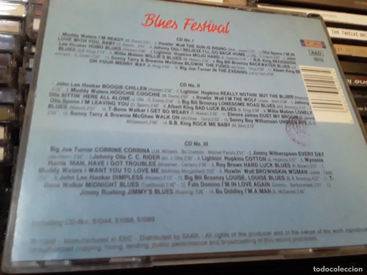 CDs de m&uacute;sica: Various &lrm;&ndash; Blues Festival - 3cd - Foto 2