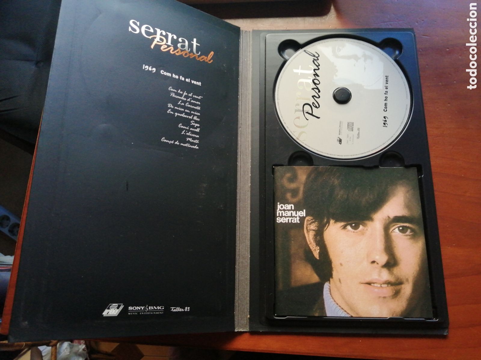 CDs de m&uacute;sica: SERRAT PERSONAL 1969 COM HO FA EL VENT CD - Foto 3