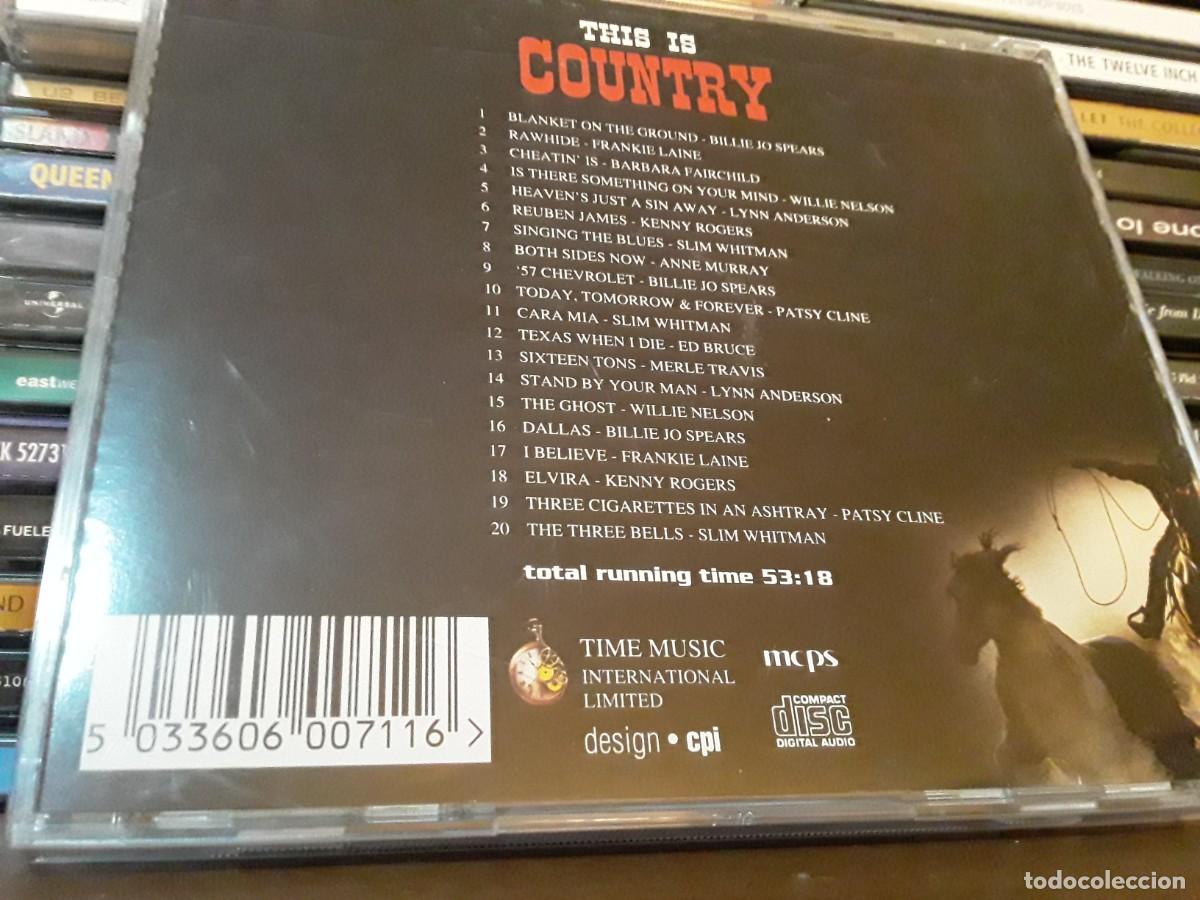 CDs de m&uacute;sica: Various &lrm;&ndash; This Is Country - cd - Foto 2