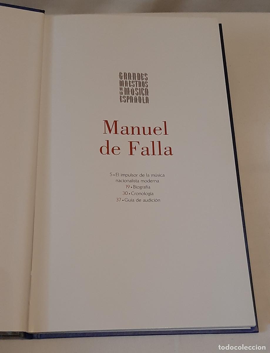CDs de m&uacute;sica: Manuel de Falla. Ainhoa Arteta. Vol. 2 - Foto 2