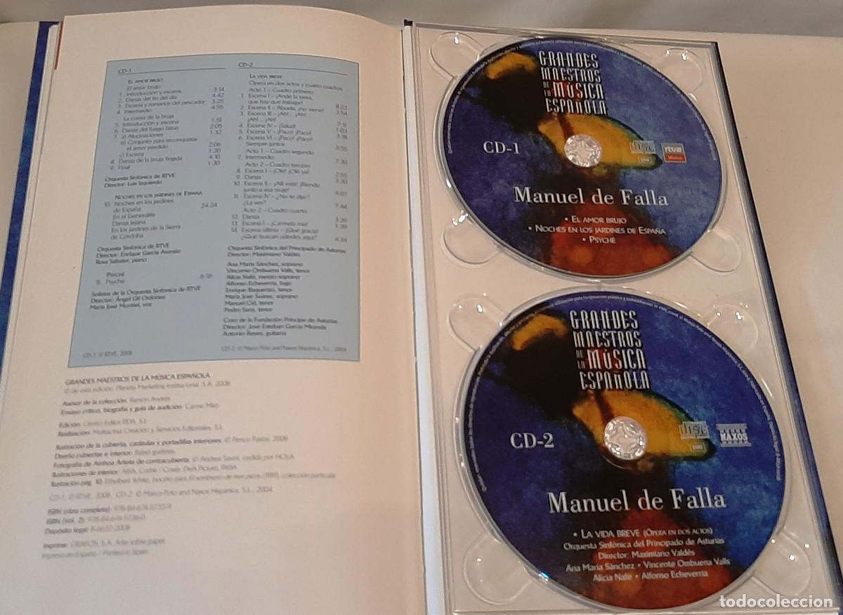 CDs de m&uacute;sica: Manuel de Falla. Ainhoa Arteta. Vol. 2 - Foto 4