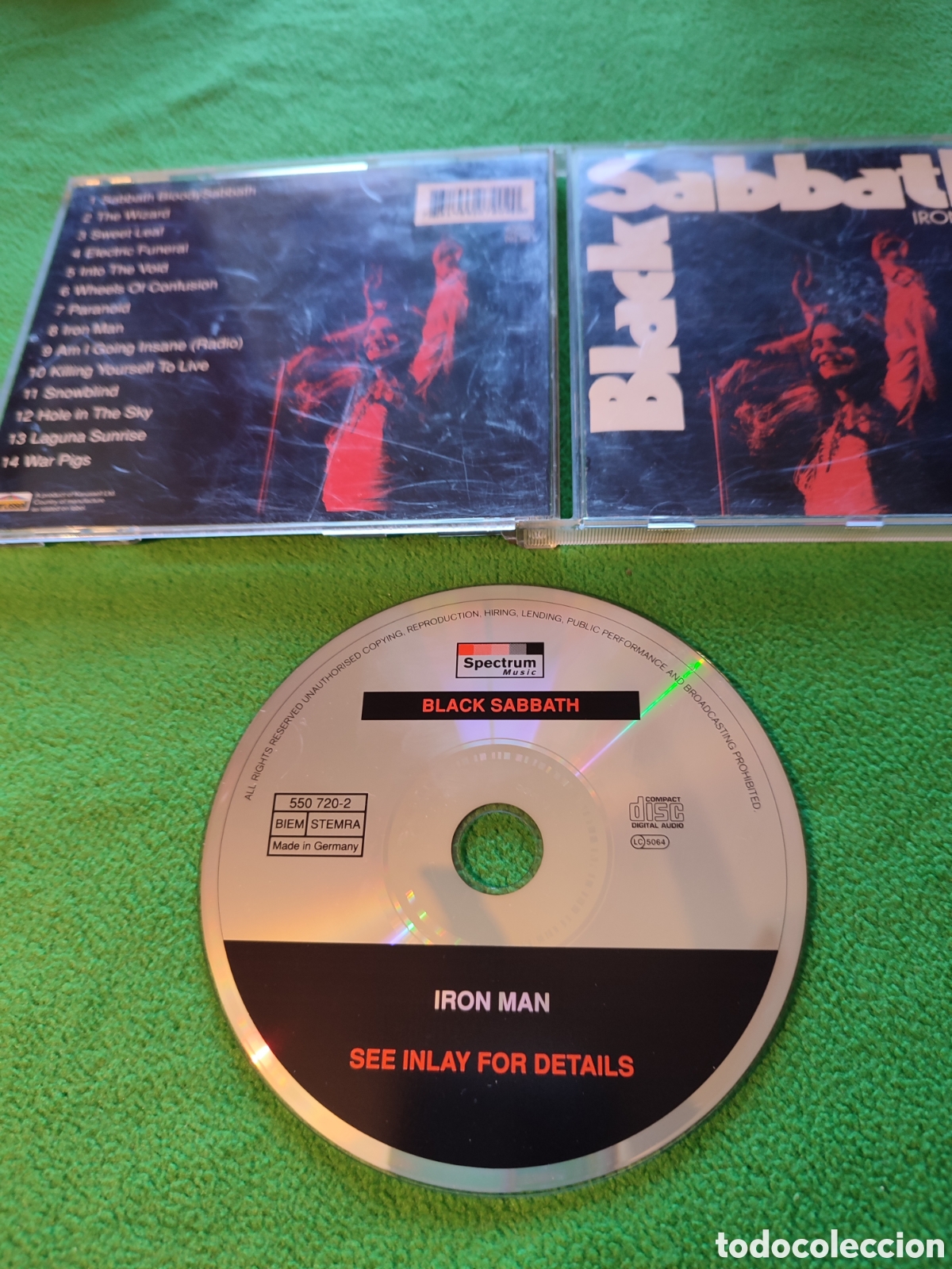 CDs de m&uacute;sica: Black Sabbath - Iron man - Foto 2