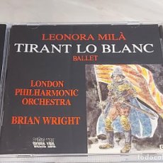 CDs de Música: LEONORA MILÀ / TIRANT LO BLANC / BALLET / CD-REGIS TRO-1992 / IMPECABLE