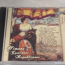 CDs de Música: HIMNOS Y CANCIONES REPUBLICANAS / HIMNO A LA BANDERA / CD CON 18 TEMAS / IMPECABLE