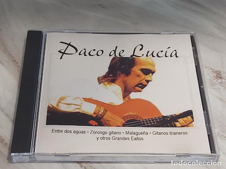 CDs de m&uacute;sica: PACO DE LUC&Iacute;A / &Eacute;XITOS / CD-NHOAMUSIC-2005 / 10 TEMAS / IMPECABLE - Foto 1