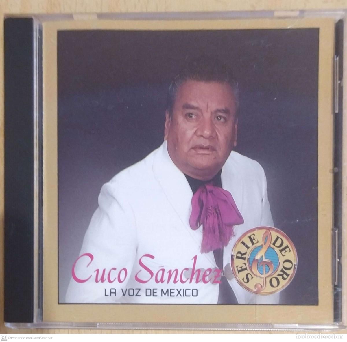 CDs de m&uacute;sica: CUCO SANCHEZ (LA VOZ DE MEXICO) CD 1991 Serie de Oro - Foto 1