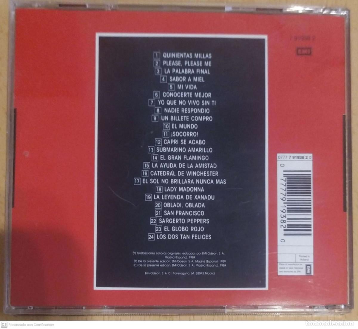 CDs de m&uacute;sica: LOS MUSTANG (GRANDES EXITOS) CD 1989 - Foto 2