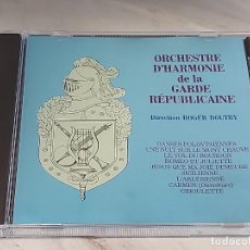 CDs de Música: ORCHESTRE D'HARMONIE DE LA GARDE RÉPUBLICANE / ROGER BOUTRY / CD-9 TEMAS / IMPECABLE