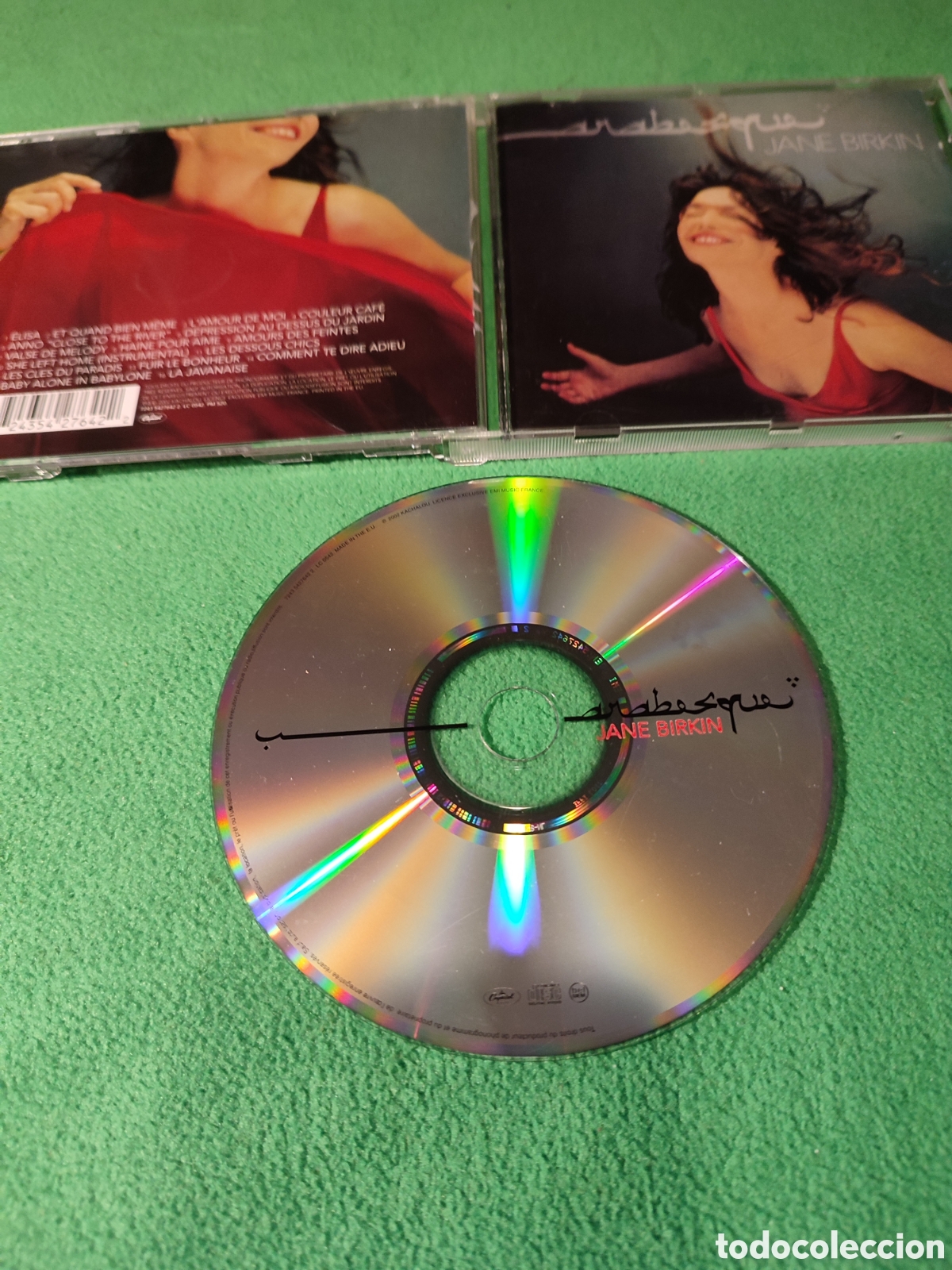 CDs de m&uacute;sica: Jane Birkin - Arabesque - Foto 2