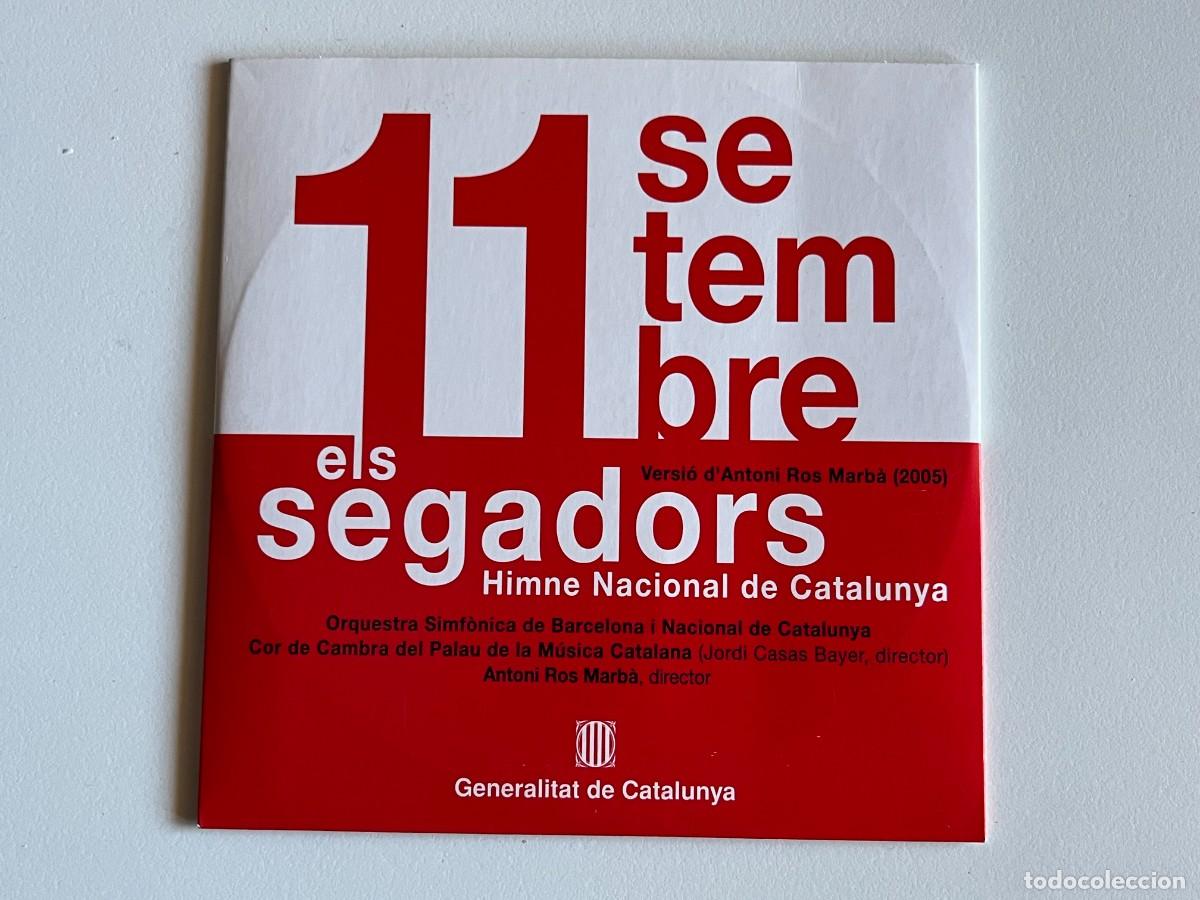 CDs de m&uacute;sica: CD 11 SETEMBRE ELS SEGADORS - Foto 1