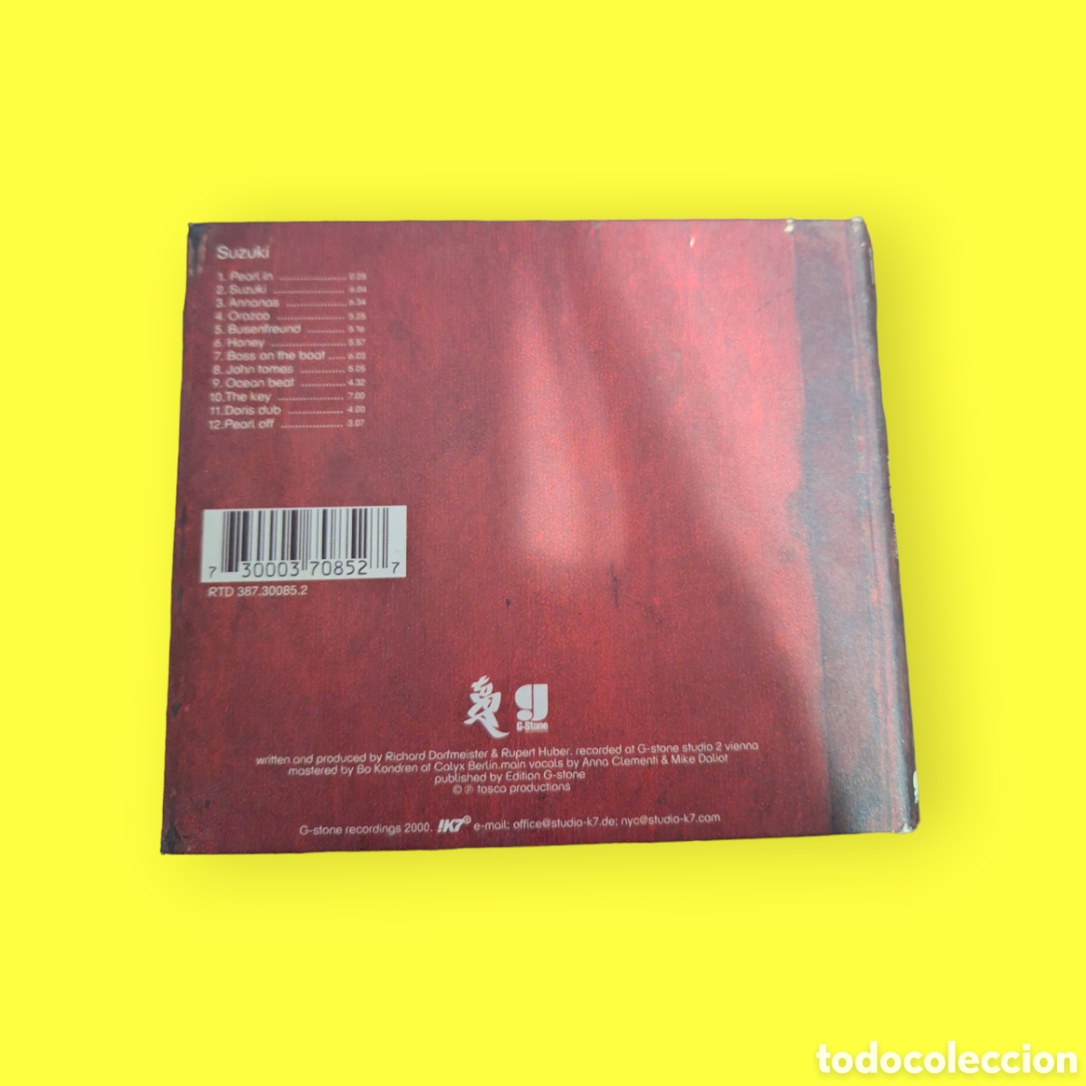 CDs de m&uacute;sica: SCD30 tosca suzuki CD SEGUNDAMANO - Foto 2