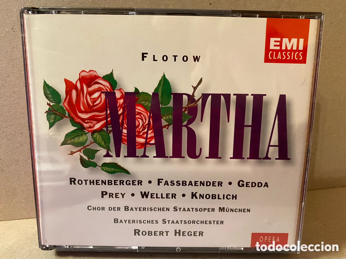 CDs de m&uacute;sica: Flotow - Robert Heger - Martha (2xCD, Album) - Foto 1