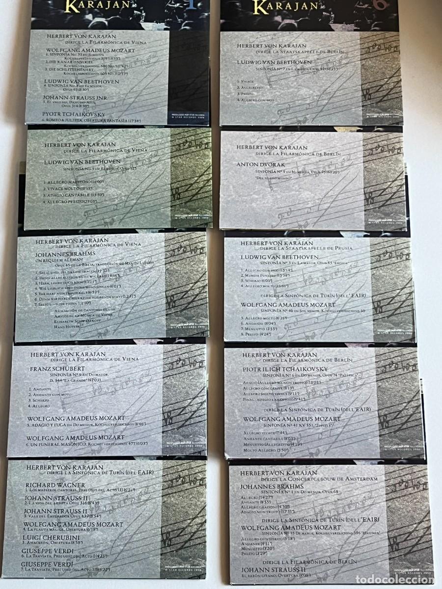 CDs de m&uacute;sica: COLECCION 10 CD SELECCION KARAJAN - Foto 2