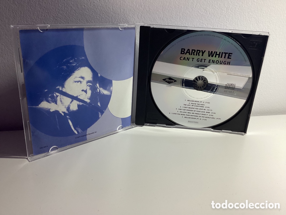 CDs de m&uacute;sica: Barry White - Can&rsquo;t Get Enough - Cd 1974 - Foto 3
