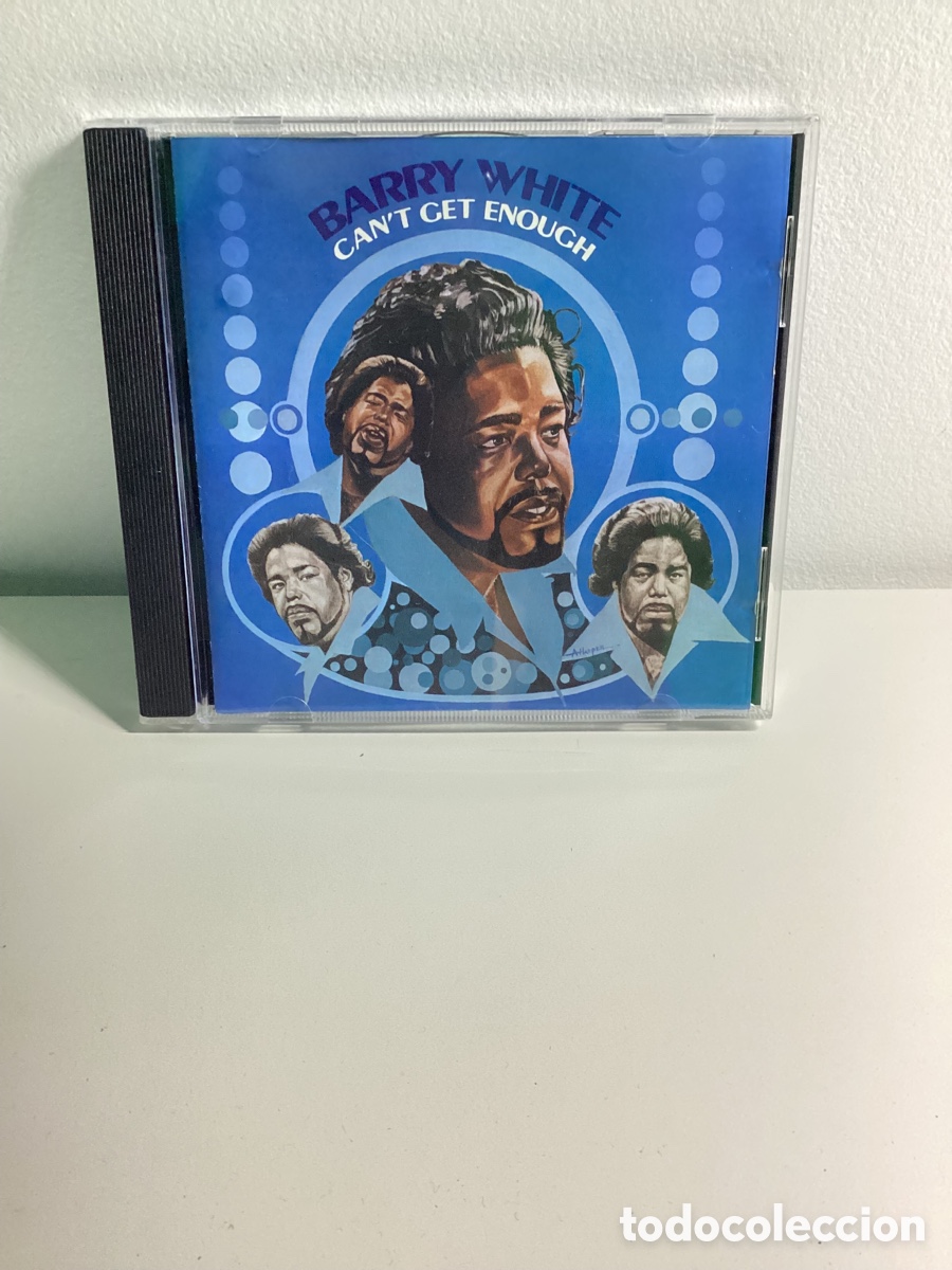 CDs de m&uacute;sica: Barry White - Can&rsquo;t Get Enough - Cd 1974 - Foto 1