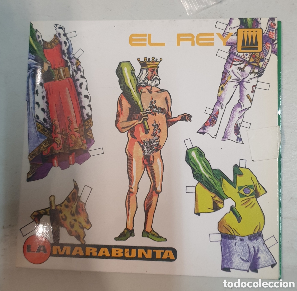 CDs de m&uacute;sica: LA MARABUNTA - El rey. Cd single. Contiene recortable - Foto 1