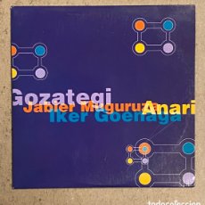 CDs de Música: CD. ANARI & JABIER MUGURUZA & IKER GOENAGA & GOZATEGI (1999). CD PROMOCIONAL SERRANO.