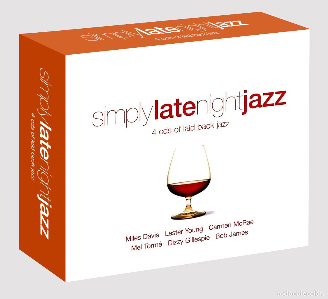 CD di Musica: SIMPLY LATE NIGHT JAZZ BOX SET 4 cds of laid back jazz CD Oferta