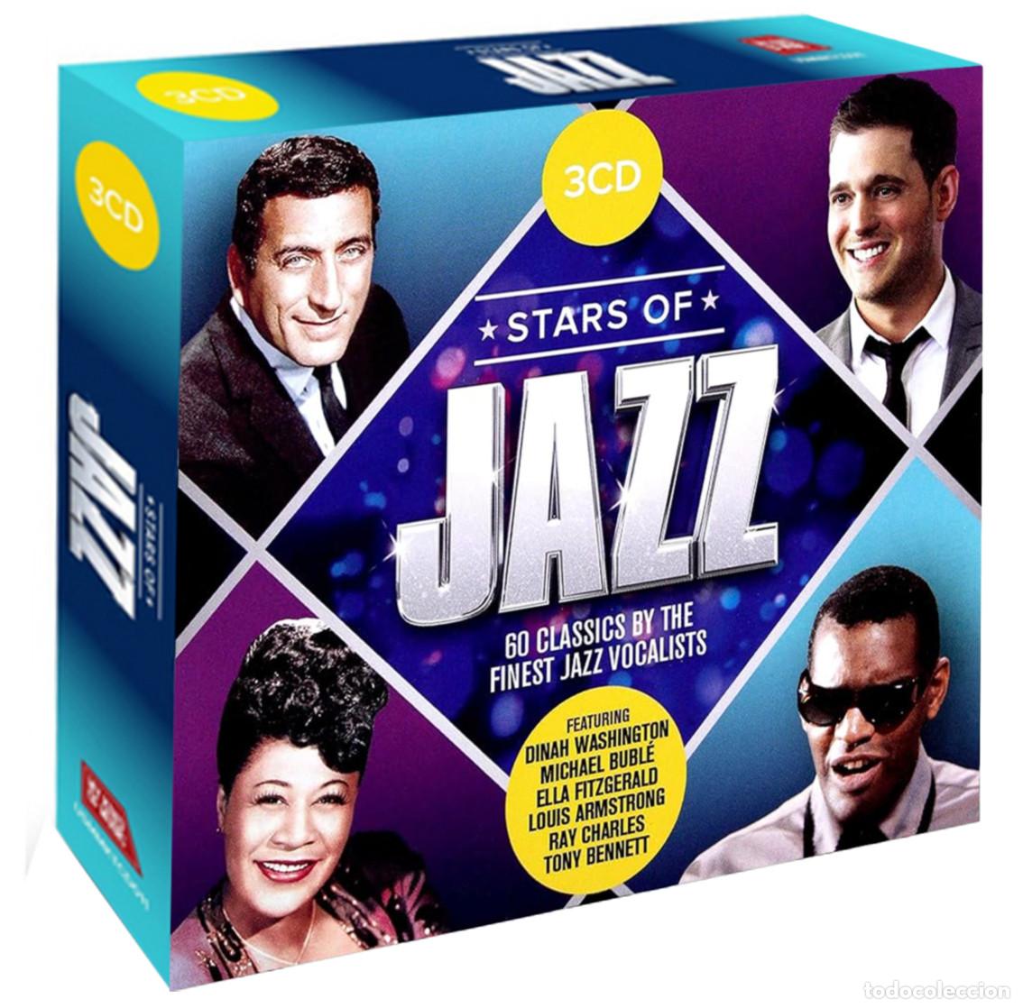 CD di Musica: STARS OF JAZZ BOX SET 60 Classics by the Finest Jazz Vocals CD Oferta