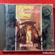 CDs de Música: ANATHEMA-FIRMADO CD “PENTECOST III” DE 1995