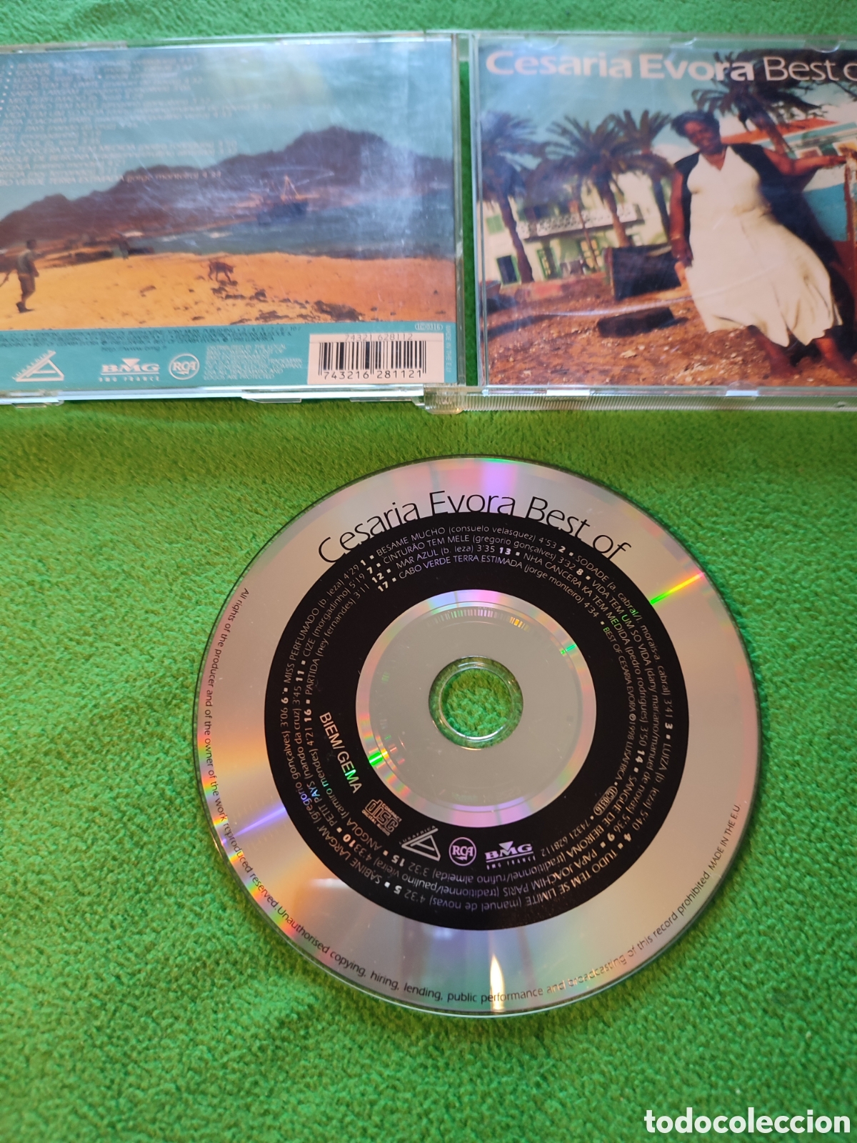 CDs de m&uacute;sica: Cesaria Evora -Best of - Foto 2