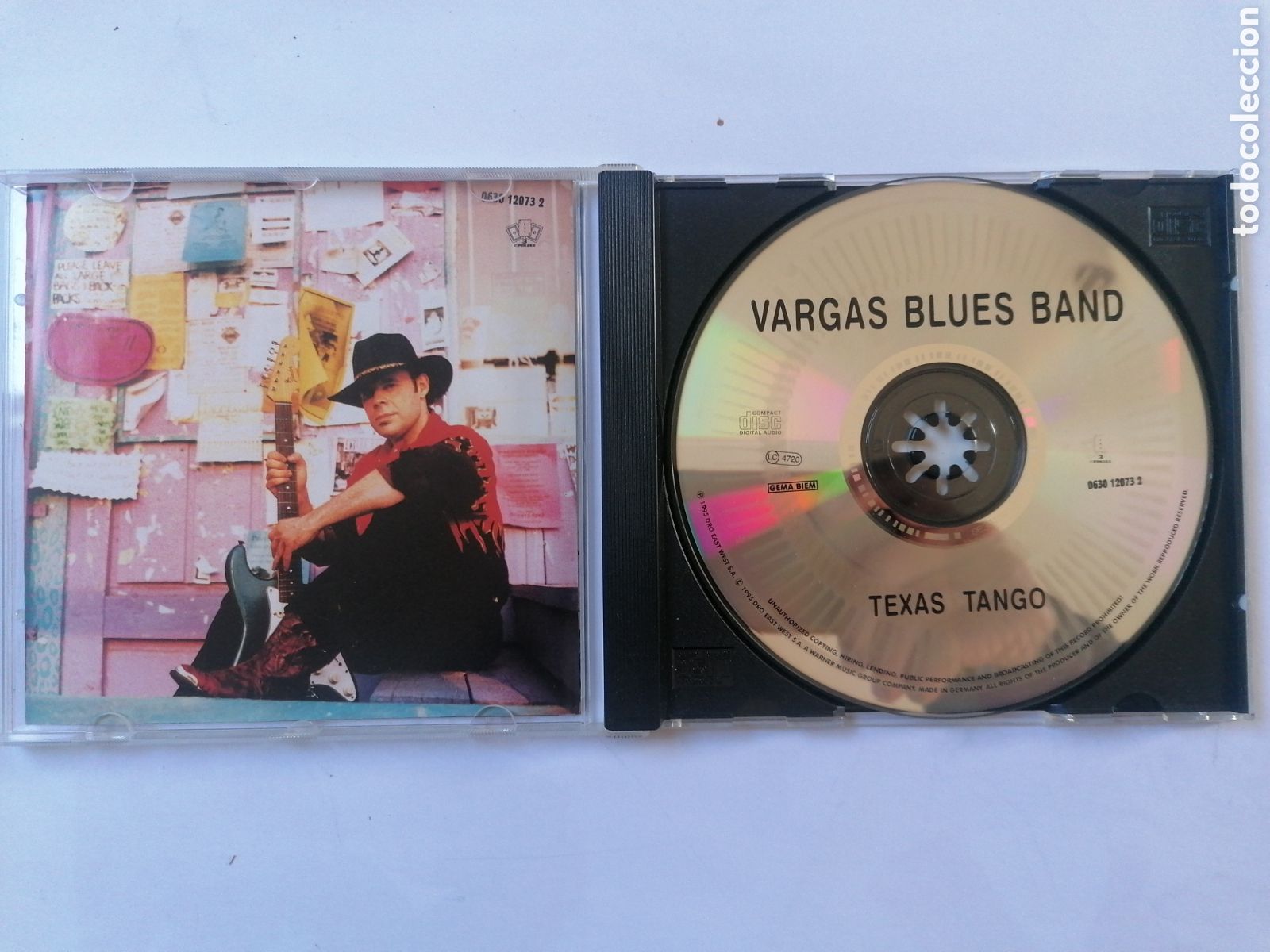CDs de m&uacute;sica: CD VARGAS BLUES BAND. Texas tango. - Foto 2