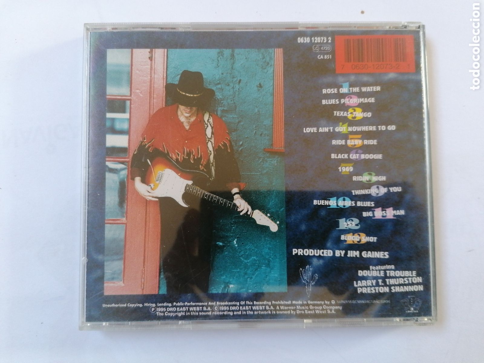 CDs de m&uacute;sica: CD VARGAS BLUES BAND. Texas tango. - Foto 3