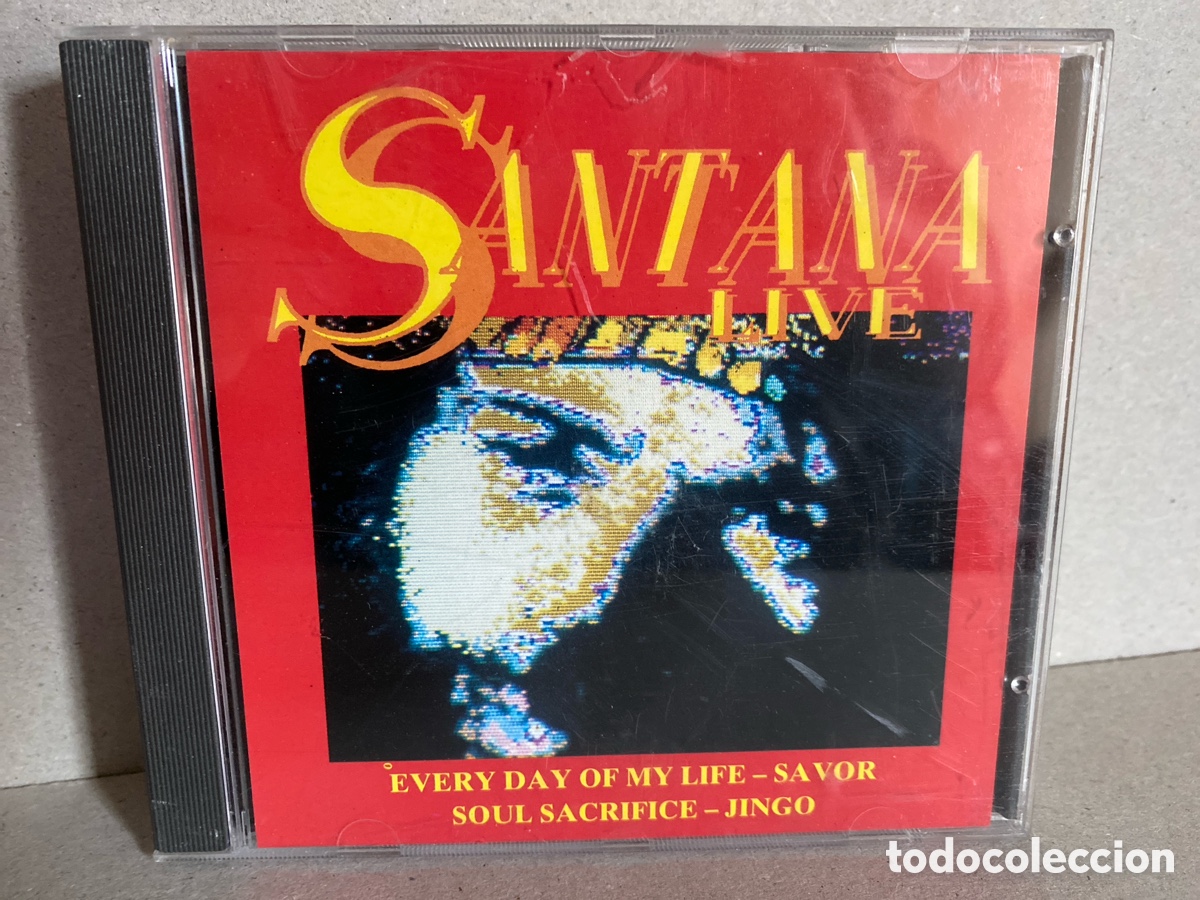 CDs de m&uacute;sica: Santana - Live (CD) 1992/EU - Foto 1