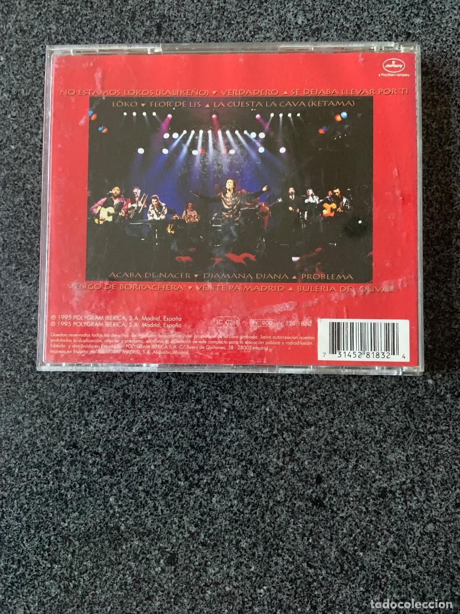 CDs de m&uacute;sica: DE AK&Iacute; A KETAMA - CD - POLYGRAM - 1995 - &iexcl;BUEN ESTADO! - Foto 2