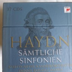 CDs de Música: SINFONÍAS COMPLETAS DE HAYDN POR DENNIS RUSSELL DAVIES (SONY, 37 CD)