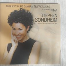 CDs de Música: ORCHESTRA DE CAMBRA TEATRE LLIURE. FEATURING NINA. STEPHEN SONDHEIM.