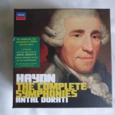 CDs de Música: SINFONÍAS COMPLETAS DE HAYDN POR ANTAL DORATI (DECCA, 33 CD)
