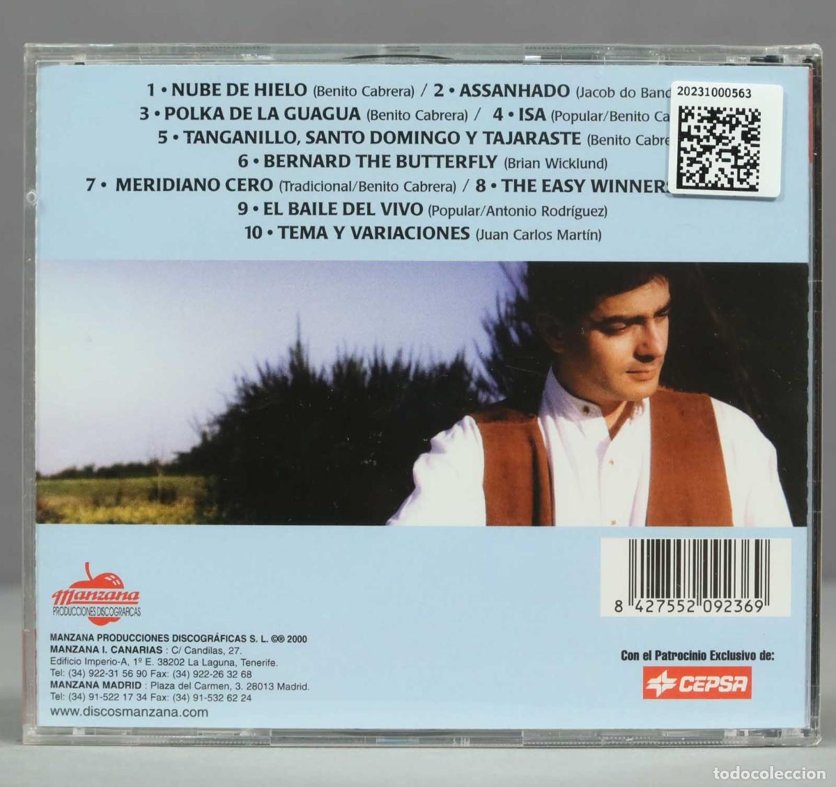CDs de m&uacute;sica: CD. BENITO CABRERA. CANARIAS CANTA. 1.PRECINTADO - Foto 2
