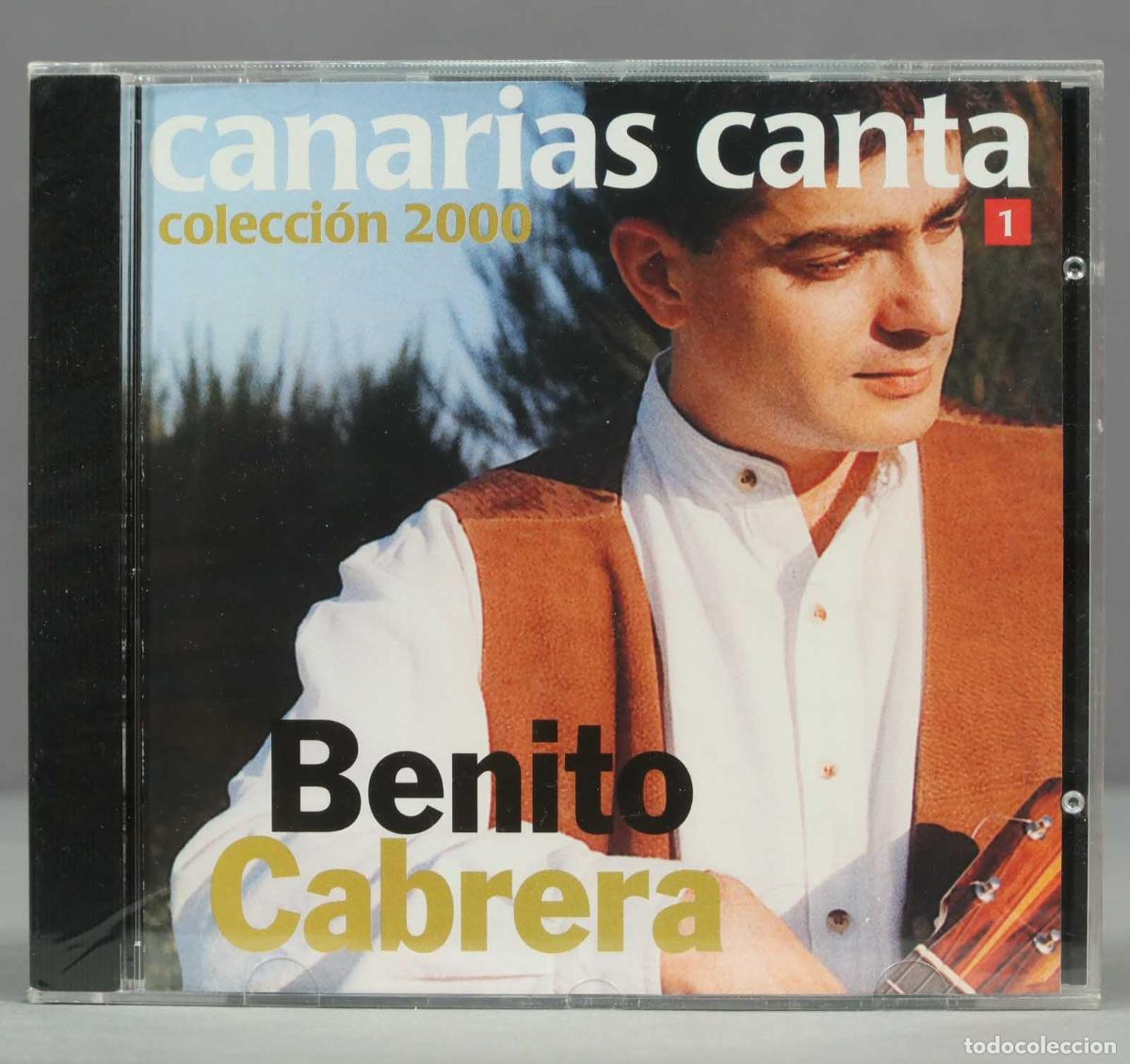 CDs de m&uacute;sica: CD. BENITO CABRERA. CANARIAS CANTA. 1.PRECINTADO - Foto 1